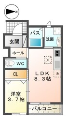 メゾン ド ソレイユの物件間取画像